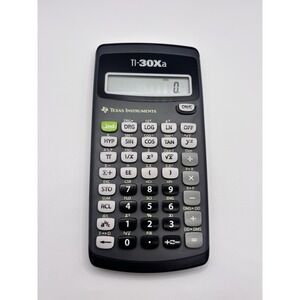 Texas Instruments TI-30Xa Scientific Calculator SAT ACT Approved W/cover Tested